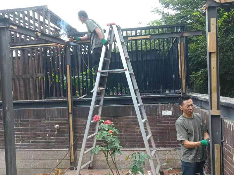 建筑樓頂鋼結構加固 | 北京市通州區中澤家園